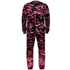 Pink  Waves Flow Series 11 Onepiece Jumpsuit (men) by DimitriosArt