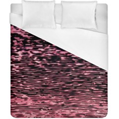 Pink  Waves Flow Series 11 Duvet Cover (california King Size) by DimitriosArt