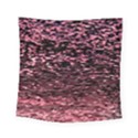 Pink  waves flow series 11 Square Tapestry (Small) View1