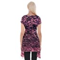 Pink  waves flow series 11 Short Sleeve Side Drop Tunic View2