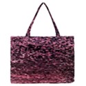 Pink  waves flow series 11 Zipper Medium Tote Bag View1