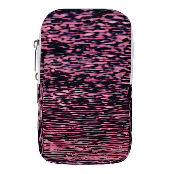 Pink  waves flow series 11 Waist Pouch (Small)