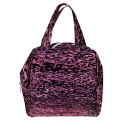 Pink  Waves Flow Series 11 Boxy Hand Bag by DimitriosArt