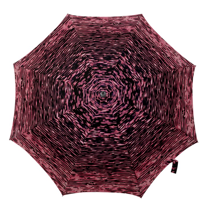 Pink  waves flow series 11 Hook Handle Umbrellas (Medium)