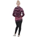 Pink  waves flow series 11 Women s Hooded Pullover View2