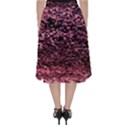 Pink  waves flow series 11 Classic Midi Skirt View2