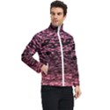 Pink  waves flow series 11 Men s Bomber Jacket View2