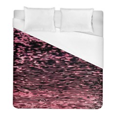 Pink  Waves Flow Series 11 Duvet Cover (full/ Double Size) by DimitriosArt