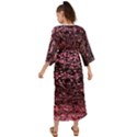 Pink  waves flow series 11 Grecian Style  Maxi Dress View2