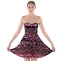 Pink  waves flow series 11 Strapless Bra Top Dress View1