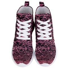 Pink  Waves Flow Series 11 Women s Lightweight High Top Sneakers