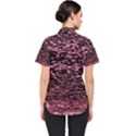 Pink  waves flow series 11 Women s Short Sleeve Shirt View2