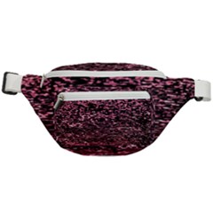 Pink  Waves Flow Series 11 Fanny Pack by DimitriosArt