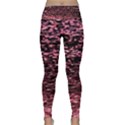 Pink  waves flow series 11 Lightweight Velour Classic Yoga Leggings View1