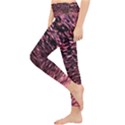 Pink  waves flow series 11 Lightweight Velour Classic Yoga Leggings View3