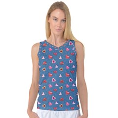 Sweet Hearts Women s Basketball Tank Top by SychEva