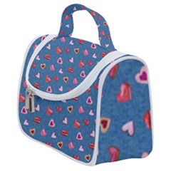 Sweet Hearts Satchel Handbag by SychEva