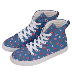 Sweet Hearts Men s Hi-top Skate Sneakers by SychEva