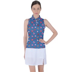 Sweet Hearts Women s Sleeveless Polo Tee