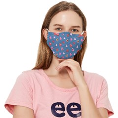 Sweet Hearts Fitted Cloth Face Mask (adult) by SychEva