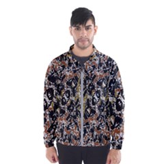 Modern Camo Tropical Print Design Men s Windbreaker