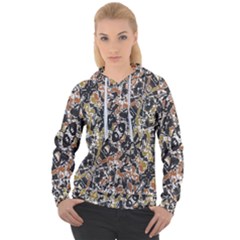 Modern Camo Tropical Print Design Women s Overhead Hoodie by dflcprintsclothing