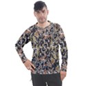 Modern Camo Tropical Print Design Men s Pique Long Sleeve Tee View1