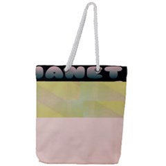 Janet 1 Full Print Rope Handle Tote (large) by Janetaudreywilson