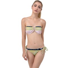 Janet 1 Twist Bandeau Bikini Set by Janetaudreywilson