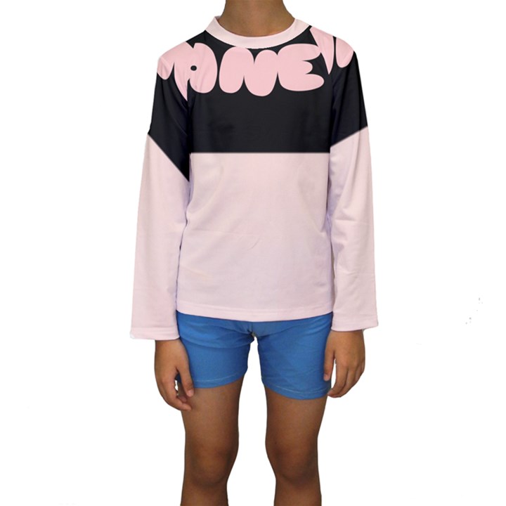 Janet1 Kids  Long Sleeve Swimwear