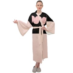 Janet1 Maxi Velour Kimono by Janetaudreywilson