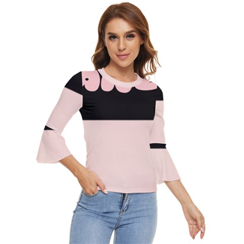 Janet1 Bell Sleeve Top by Janetaudreywilson