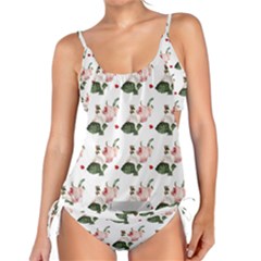 Love Spring Floral Tankini Set by Janetaudreywilson