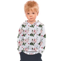 Love Spring Floral Kids  Overhead Hoodie by Janetaudreywilson