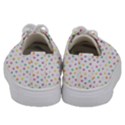 Valentines Day Candy Hearts Pattern - White Kids  Low Top Canvas Sneakers View4