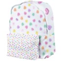 Valentines Day Candy Hearts Pattern - White Giant Full Print Backpack View4