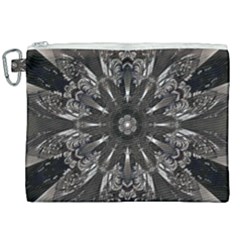 Mechanical Mandala Canvas Cosmetic Bag (xxl) by MRNStudios