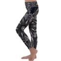 Mechanical Mandala Kids  Lightweight Velour Classic Yoga Leggings View2