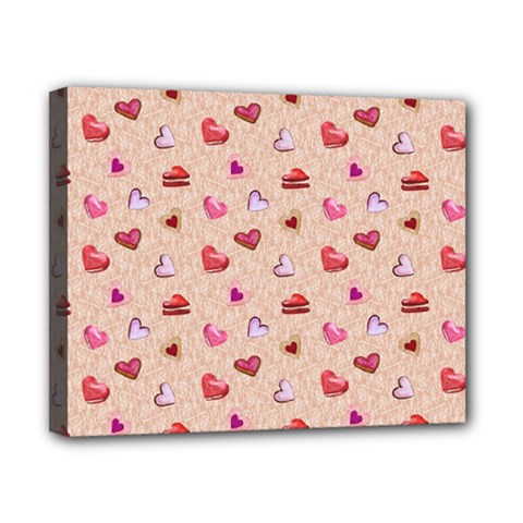 Sweet Heart Canvas 10  X 8  (stretched) by SychEva