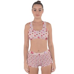 Sweet Heart Racerback Boyleg Bikini Set