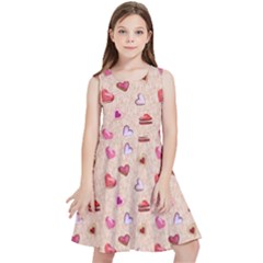 Sweet Heart Kids  Skater Dress by SychEva