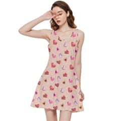 Sweet Heart Inside Out Racerback Dress by SychEva