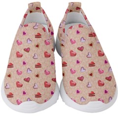 Sweet Heart Kids  Slip On Sneakers by SychEva