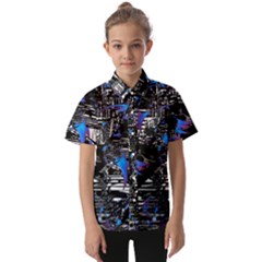 Spin Cycle Kids  Short Sleeve Shirt by MRNStudios