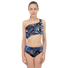 Spin Cycle Spliced Up Two Piece Swimsuit by MRNStudios