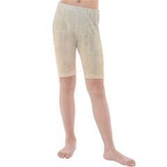 Wood Floor Art Kids  Mid Length Swim Shorts by garbd