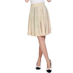 Wood Floor Art A-line Skirt by garbd