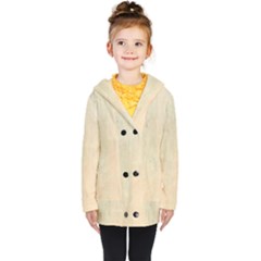 Wood Floor Art Kids  Double Breasted Button Coat by garbd