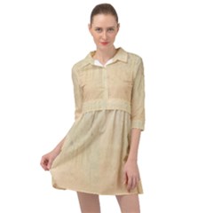 Wood Floor Art Mini Skater Shirt Dress by garbd