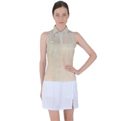 Wood Floor Art Women s Sleeveless Polo Tee